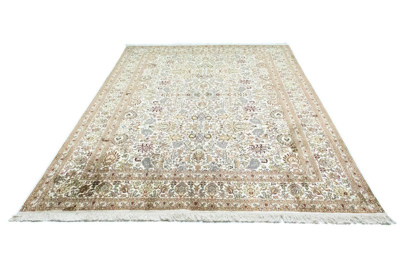 Seda da Caxemira Tapete 274x184cm - Tapete Oriental