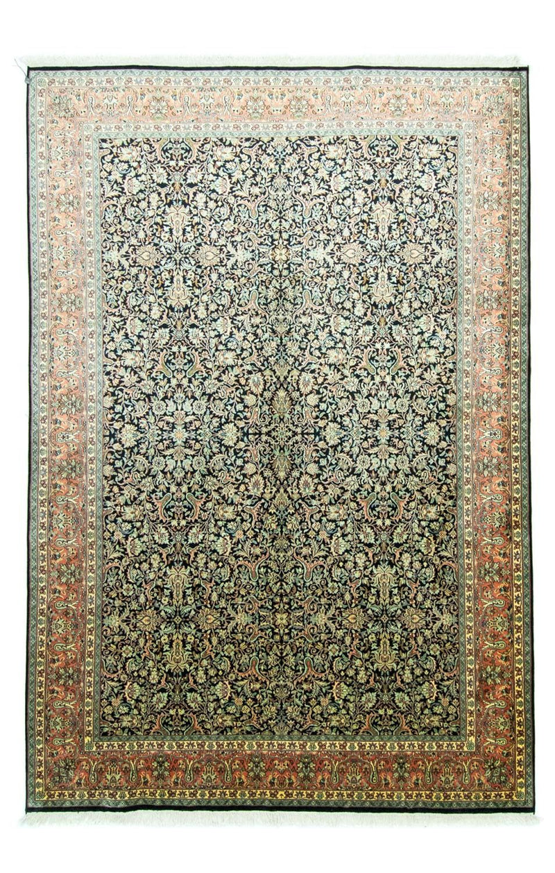 Seda da Caxemira Tapete 315x214cm - Tapete Oriental