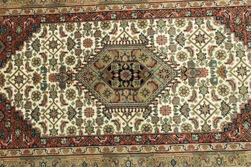 Tapete Persa - Bijar - 164 x 93 cm - bege