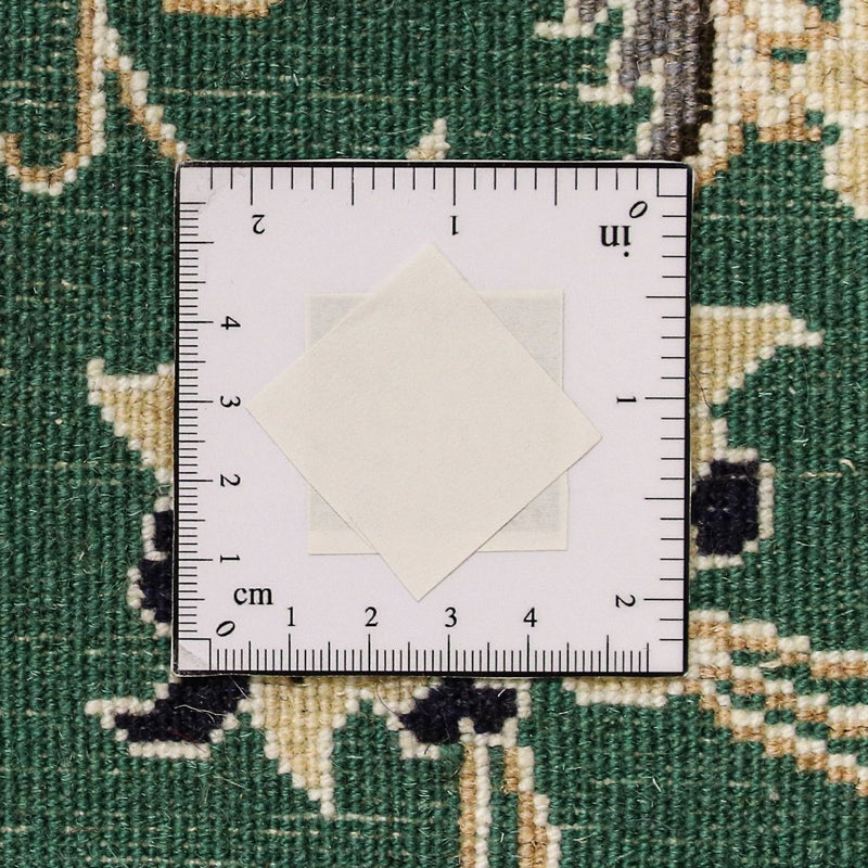 Corredor Tapete Persa - Nain - Royal - 200 x 89 cm - verde escuro