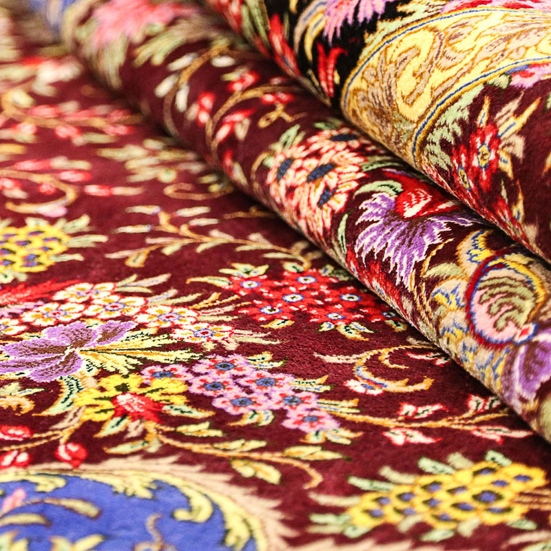 Qom seda Tapete 197x128cm - Tapete persa