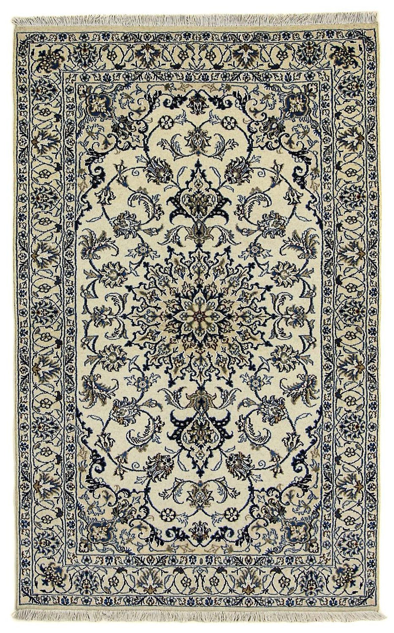 Tapete Persa - Nain - 201 x 125 cm - bege
