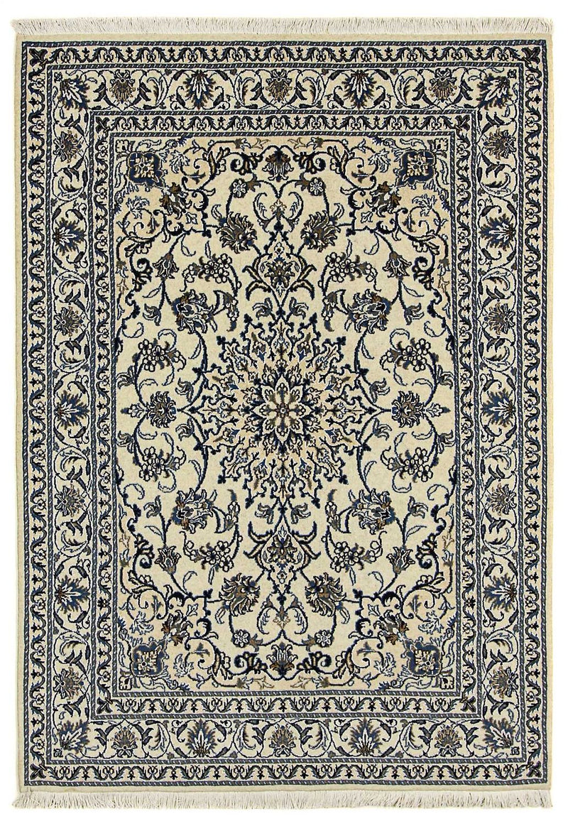 Tapete Persa - Nain - 205 x 146 cm - bege