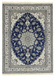 Tapete Persa - Nain - 236 x 168 cm - azul