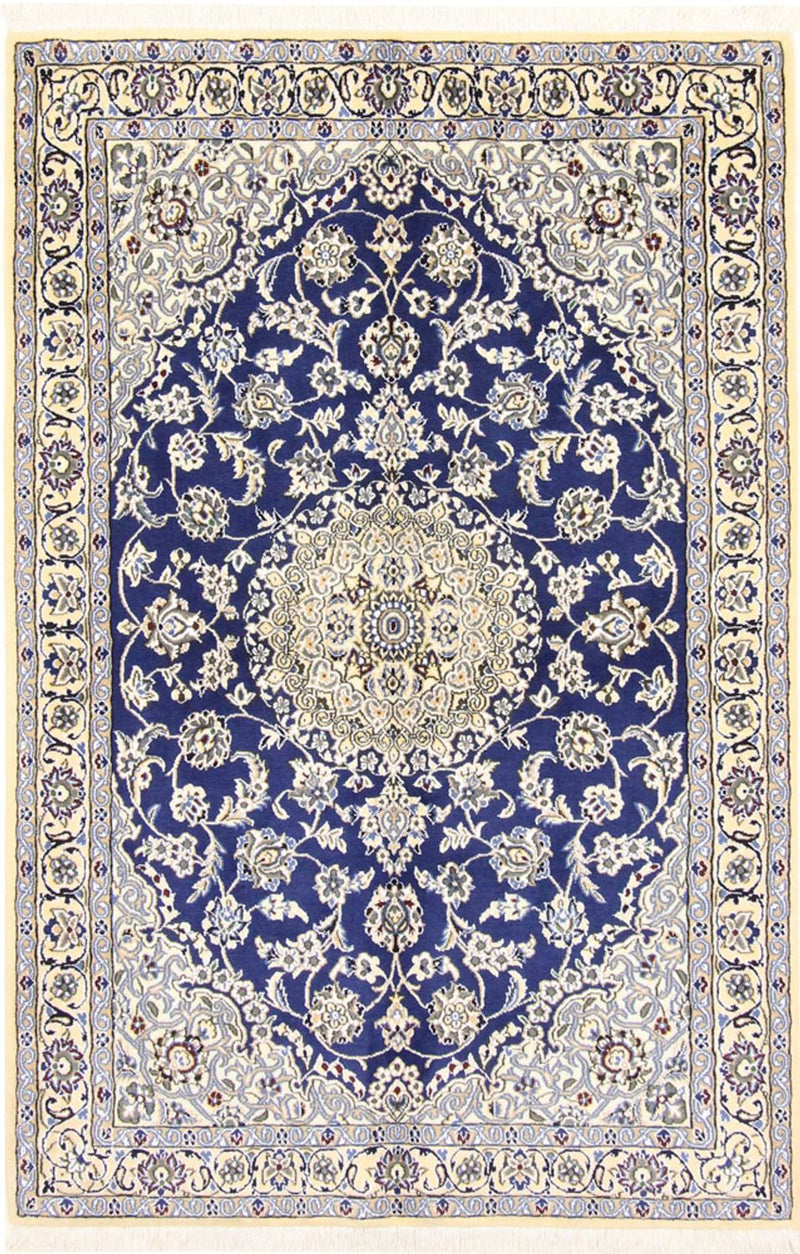 Tapete Persa - Nain - Royal - 175 x 116 cm - azul