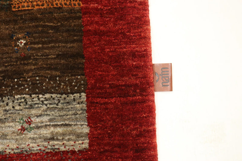 Gabbeh Teppich - Loribaft Indus - 213 x 157 cm - beige