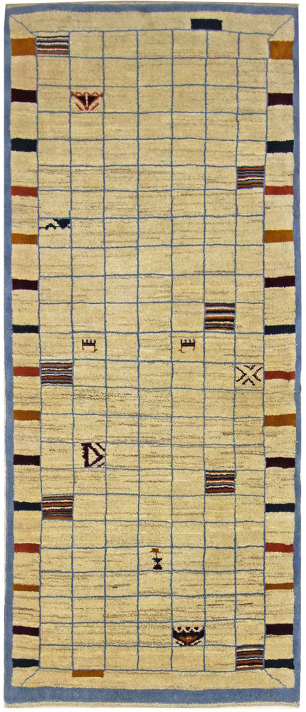 Gabbeh persa Tapete 199x83cm - Perserteppich Wollteppich