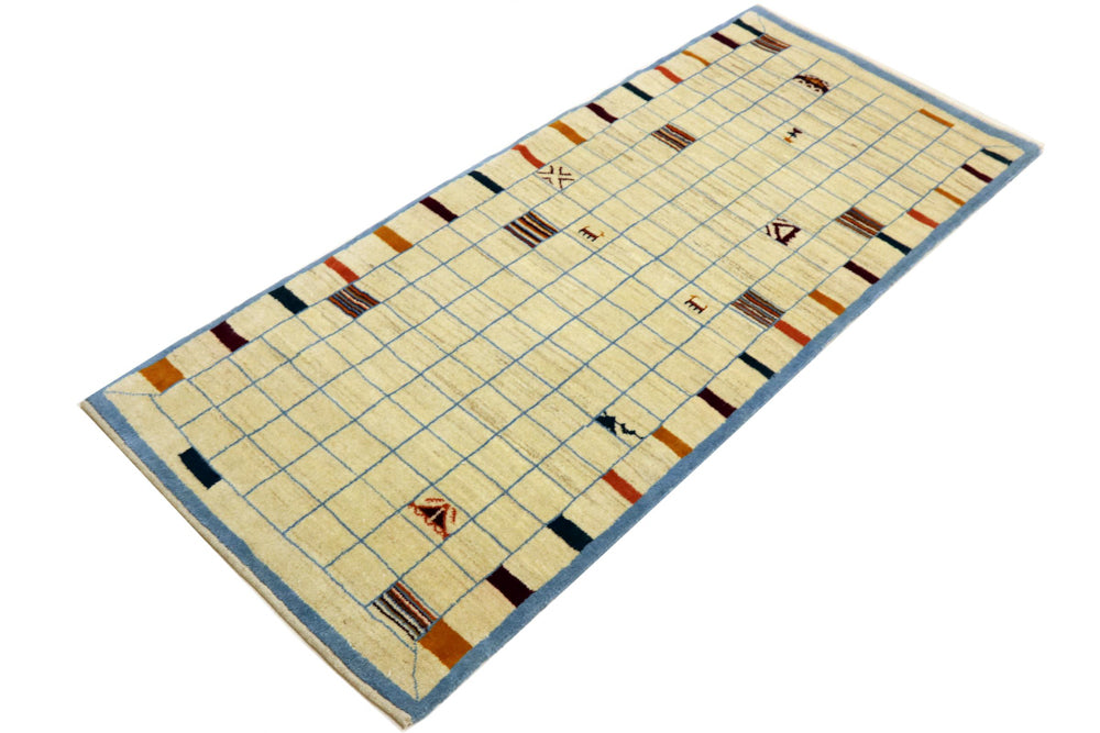 Gabbeh persa Tapete 199x83cm - Perserteppich Wollteppich