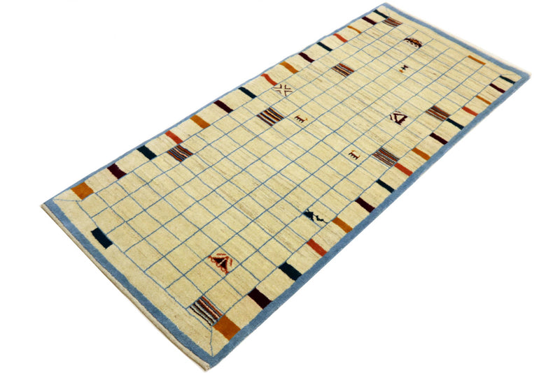 Gabbeh persa Tapete 199x83cm - Perserteppich Wollteppich