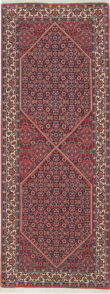 Läufer Perser - Bidjar - 200 x 75 cm - rost