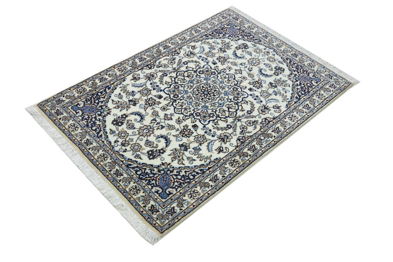 Perserteppich - Nain - Premium - 148 x 100 cm - creme