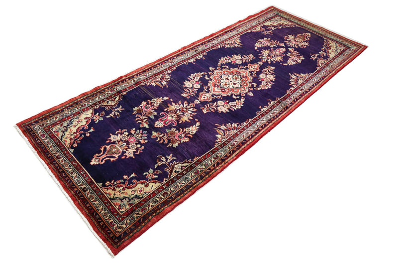 Läufer Perser - Nomadic - 313 x 127 cm - dunkelblau