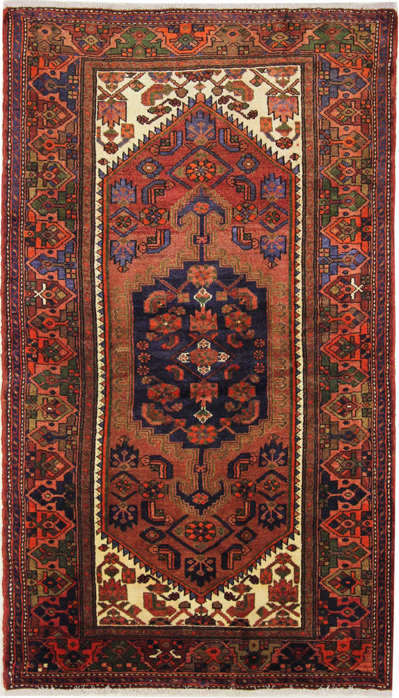Perserteppich - Nomadic - 220 x 127 cm - rost