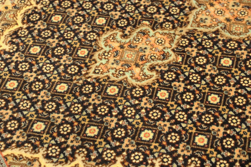 Perserteppich - Täbriz - Royal - 148 x 101 cm - dunkelbeige