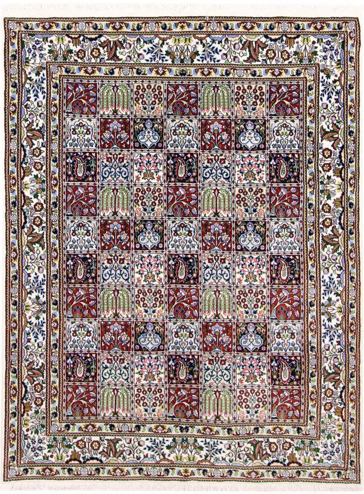 Perserteppich - Classic - 195 x 150 cm - dunkelbeige