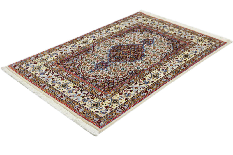 Perserteppich - Classic - 145 x 94 cm - dunkelbeige