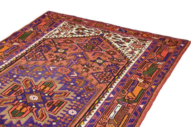 Perserteppich - Nomadic - 215 x 130 cm - rost