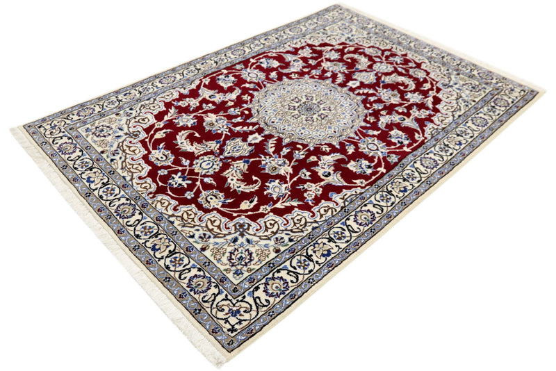 Perserteppich - Nain - 180 x 118 cm - rot