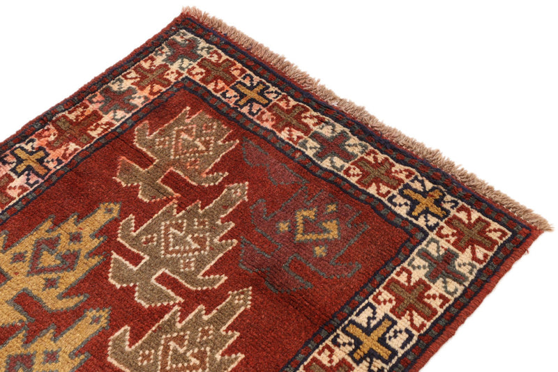 Läufer Perser - Nomadic - 195 x 65 cm - rot