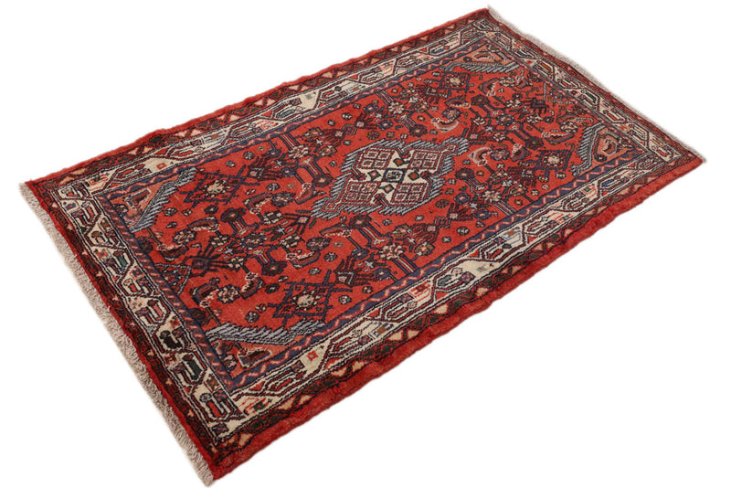 Perserteppich - Nomadic - 140 x 80 cm - rot