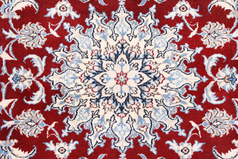 Perserteppich - Nain - 213 x 120 cm - rot