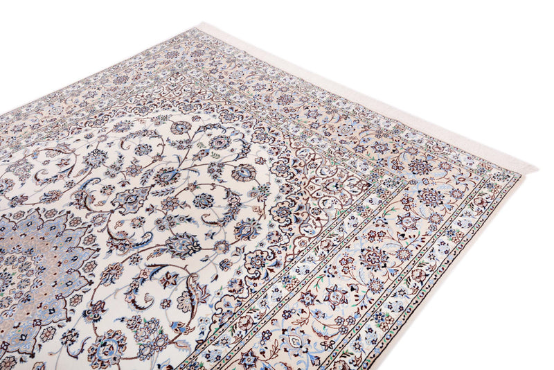 Perserteppich - Nain - Premium - 310 x 206 cm - creme
