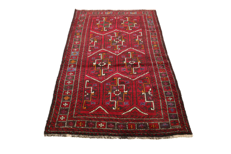 Belutsch Teppich - 190 x 105 cm - rot