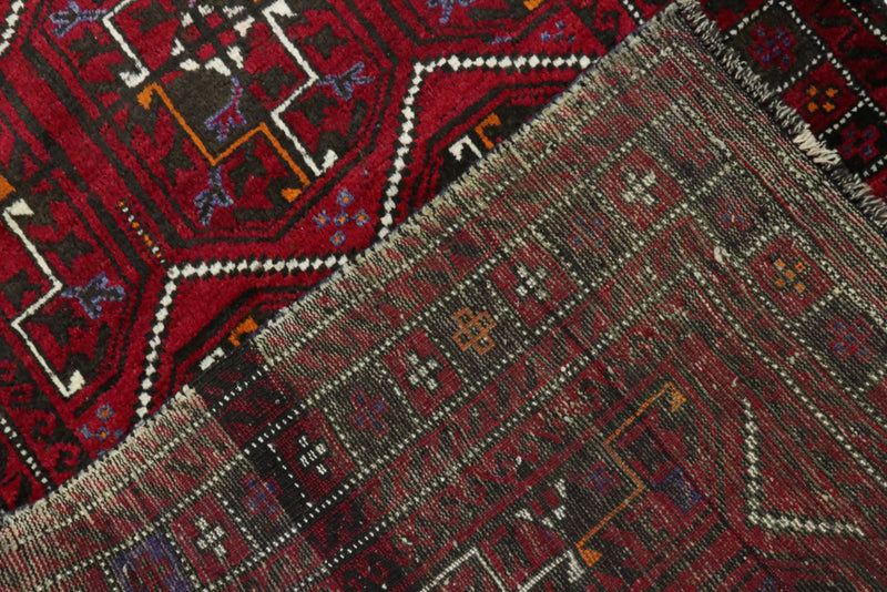 Belutsch Teppich - 190 x 105 cm - rot