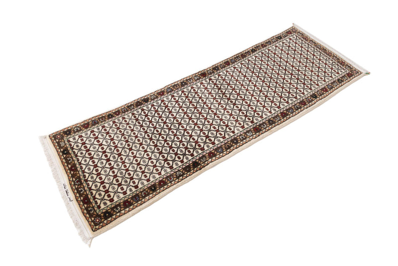 Läufer Perser - Mir - 190 x 63 cm - hellbeige