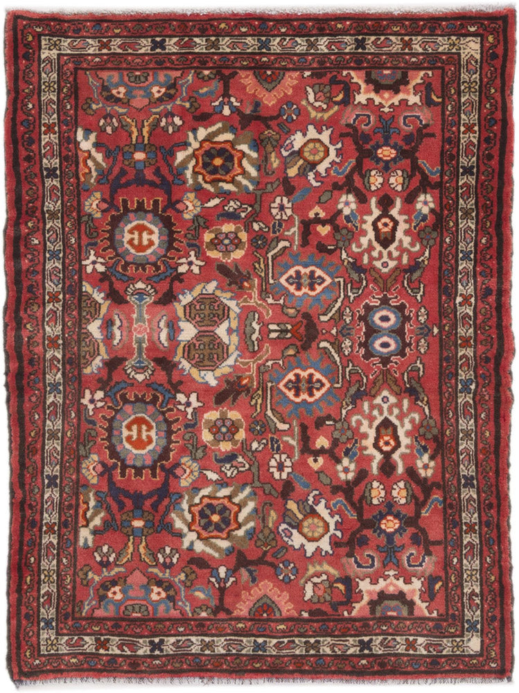 Perserteppich - Nomadic - 140 x 100 cm - rot