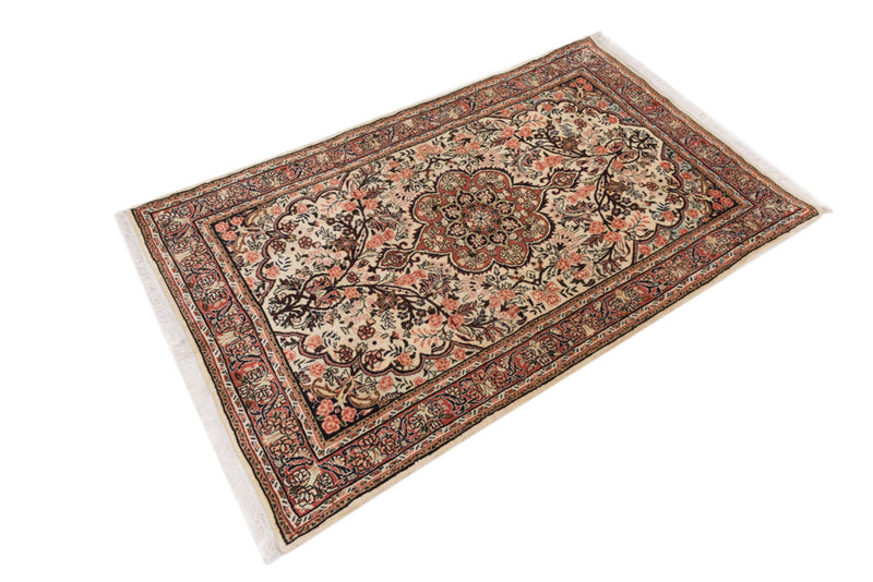 Perserteppich - Bidjar - 165 x 105 cm - hellbeige