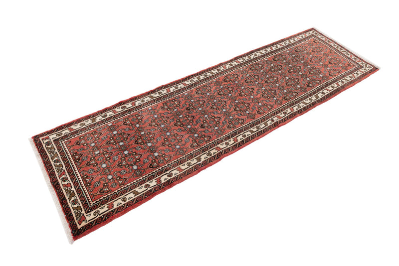Läufer Perser - Nomadic - 280 x 80 cm - dunkelrot