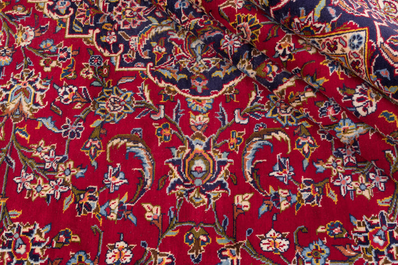 Perserteppich - Keshan - 420 x 300 cm - rot