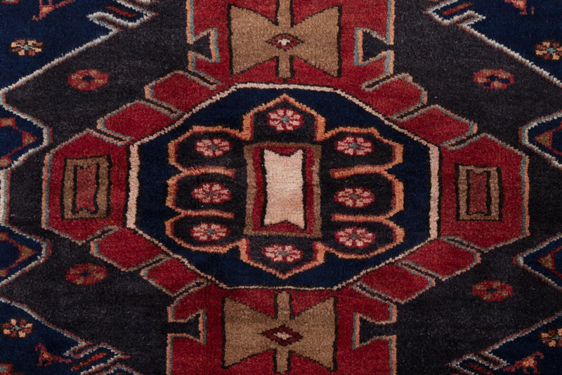 Perserteppich - Nomadic - 205 x 140 cm - dunkelrot