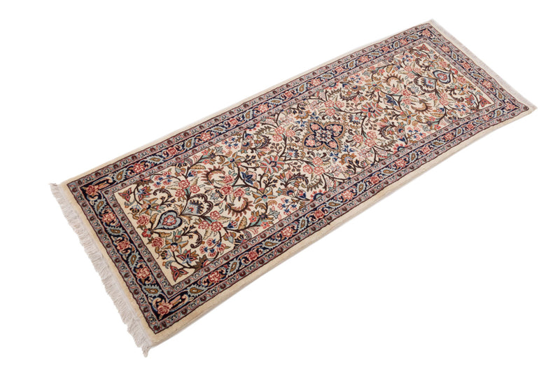 Läufer Perser - Ghom - 210 x 80 cm - creme