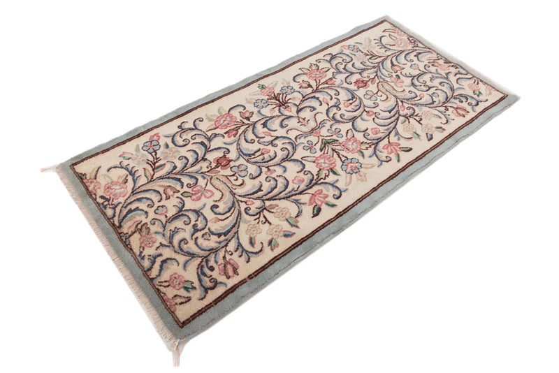 Perserteppich - Täbriz - Royal - 150 x 70 cm - creme