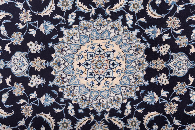 Perserteppich - Nain - 292 x 198 cm - dunkelblau