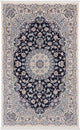 Perserteppich - Nain - 255 x 158 cm - dunkelblau