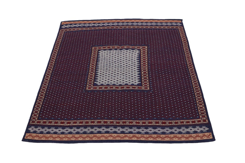 Kilim afegão Tapete 146x135cm