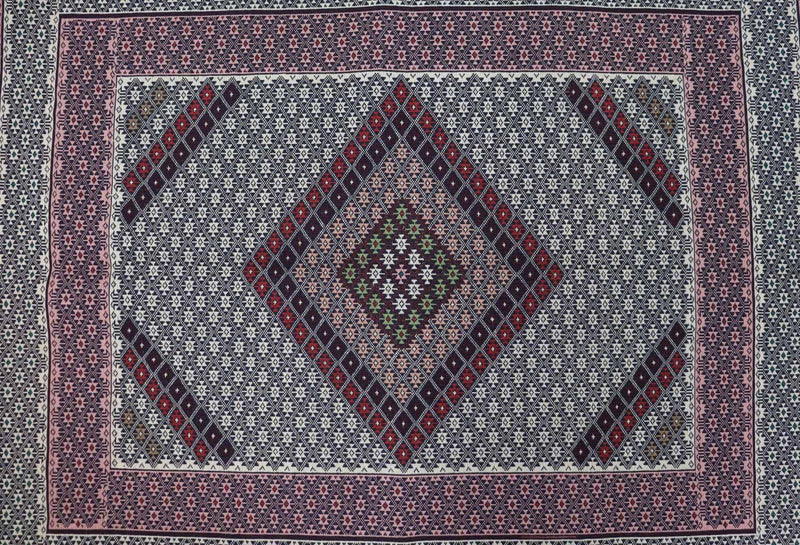 Kilim afegão Tapete 205x129cm