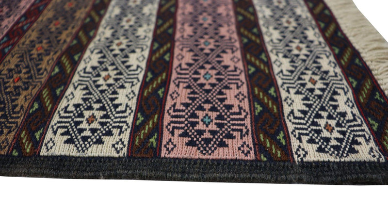 Kilim afegão Tapete 205x129cm