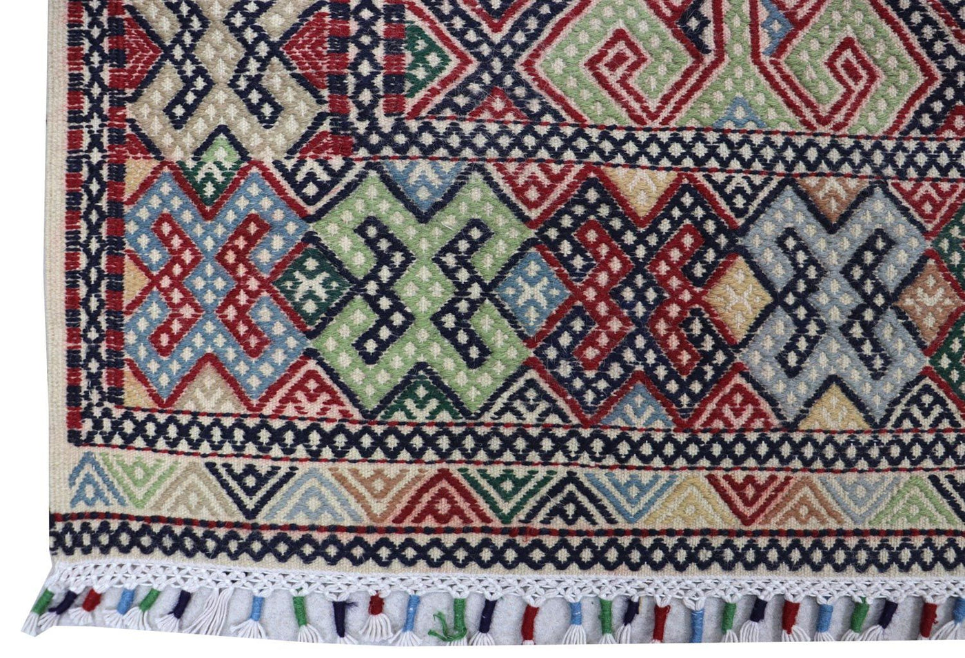 Kilim afegão Tapete 205x178cm