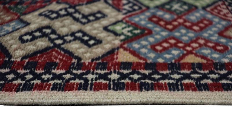 Kilim afegão Tapete 205x178cm