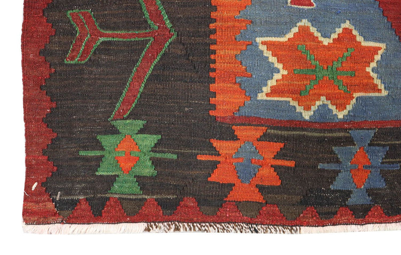 Kilim afegão Tapete 284x165cm