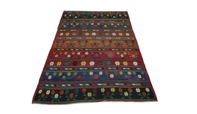Kilim afegão Tapete 244x174cm