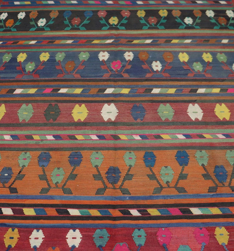 Kilim afegão Tapete 244x174cm