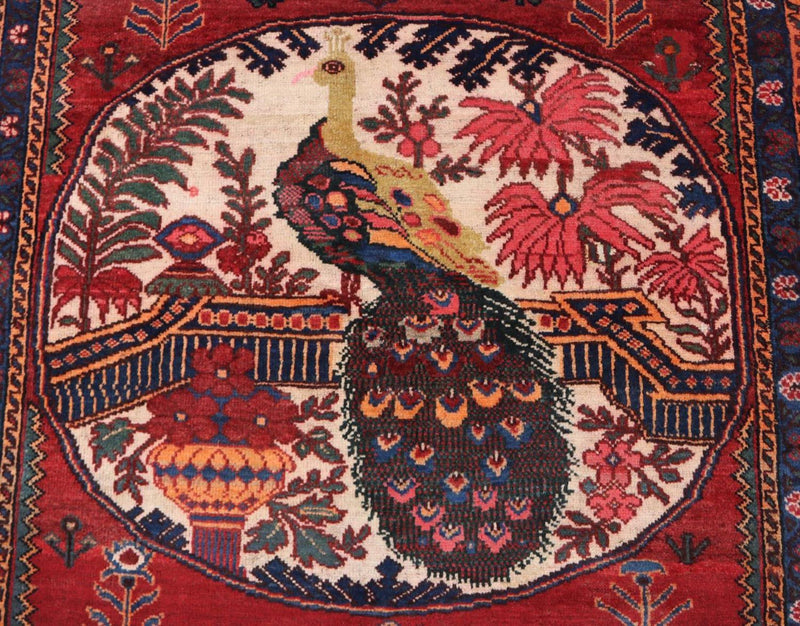 Tapete afegão 145x117cm - Tapete Oriental