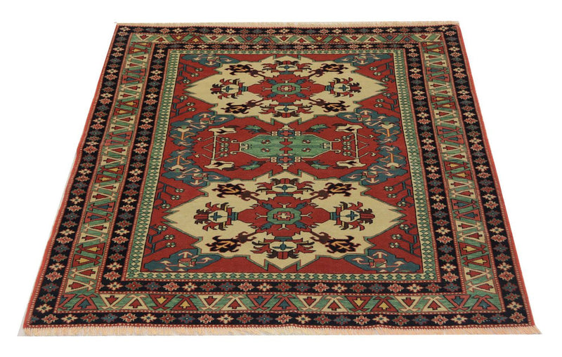 Tapete afegão 135x145cm - Tapete Oriental