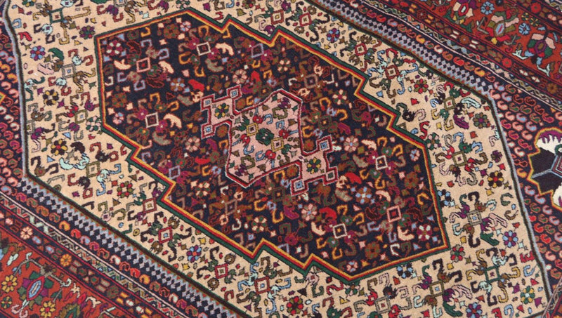 Tapete afegão 187x125cm - Tapete Oriental