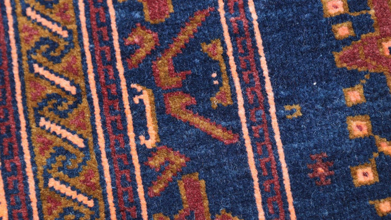 Tapete afegão 95x136cm - Tapete Oriental